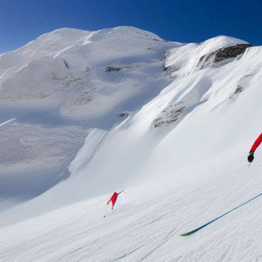 探索极限：极地滑雪的勇气与冒险