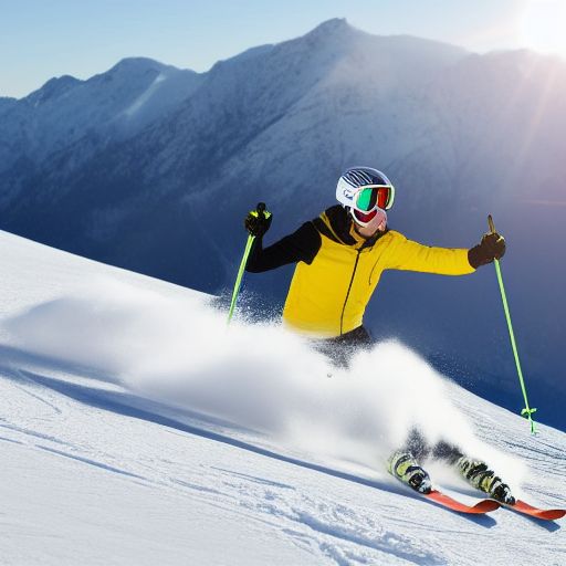 滑雪运动：极限速度与卓越技巧的结合