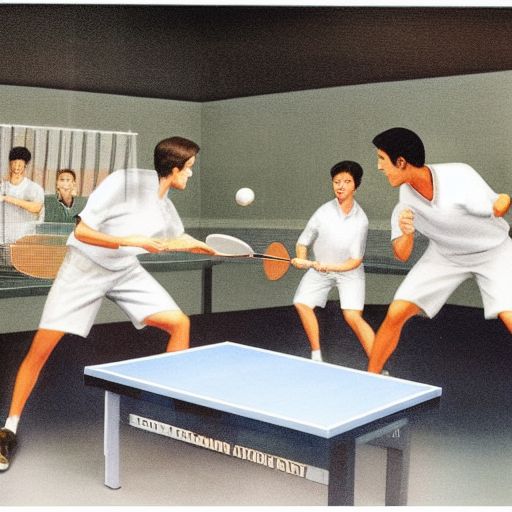 乒乓球运动的历史和基本规则